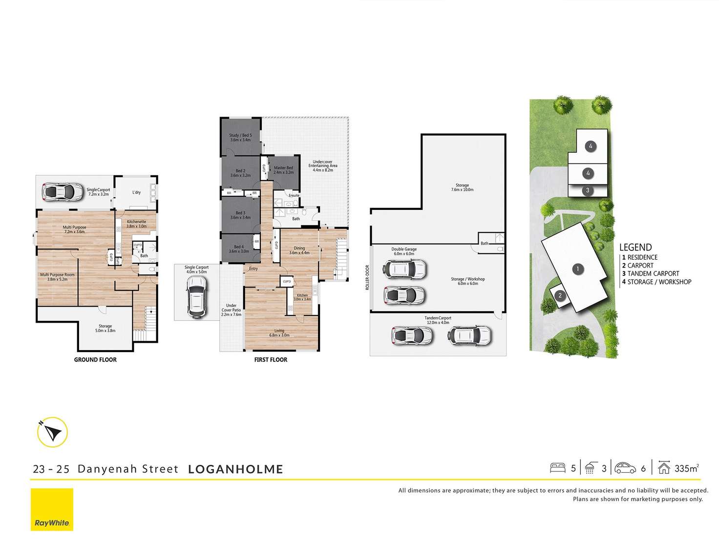 Floorplan of Homely house listing, 23-25 Danyenah Street, Loganholme QLD 4129