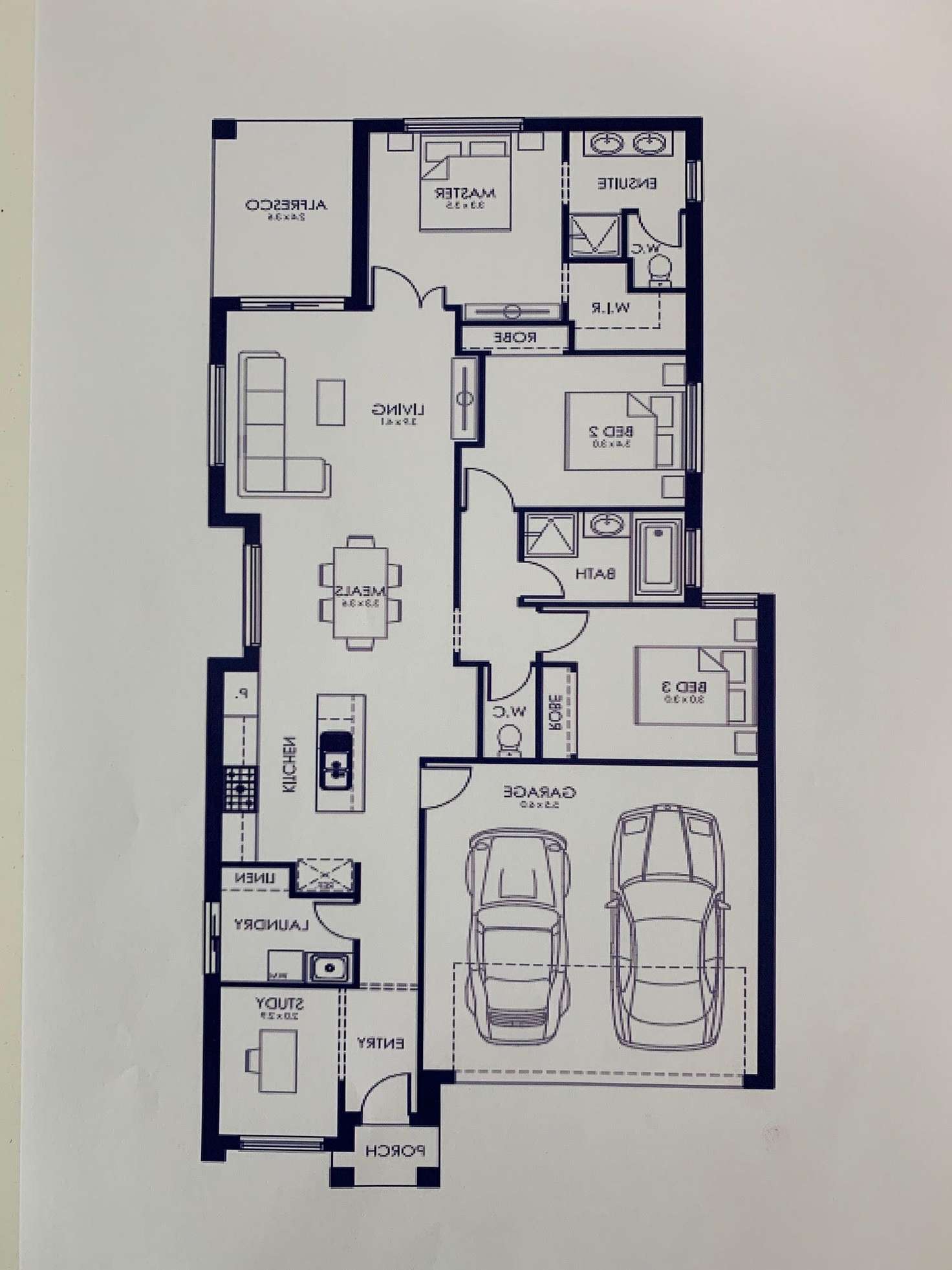 Floorplan of Homely house listing, 21 Cavender Street, Mernda VIC 3754