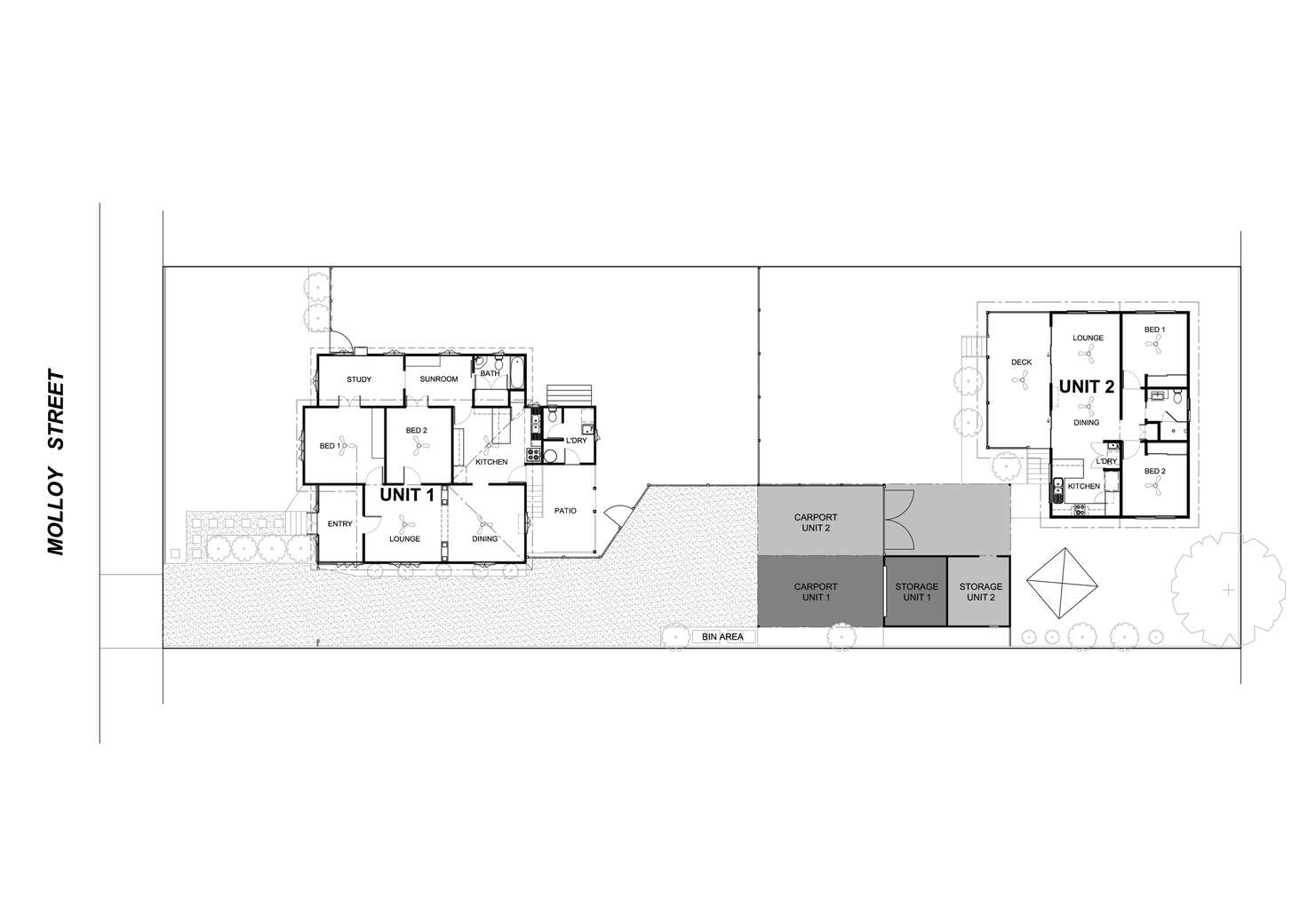 Floorplan of Homely house listing, 1/13 Molloy Street, Silkstone QLD 4304