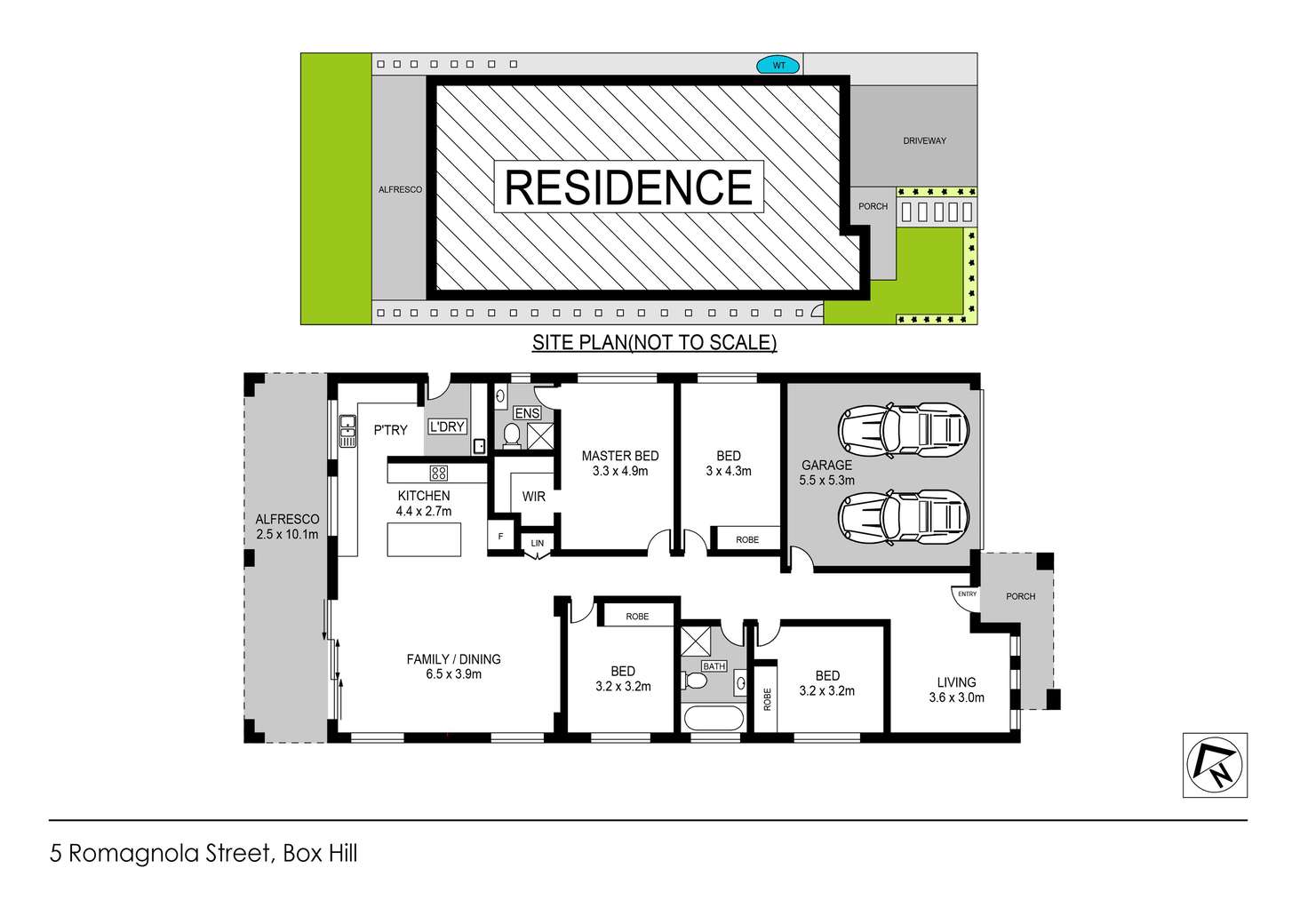 Floorplan of Homely house listing, 5 Romagnola Street, Box Hill NSW 2765