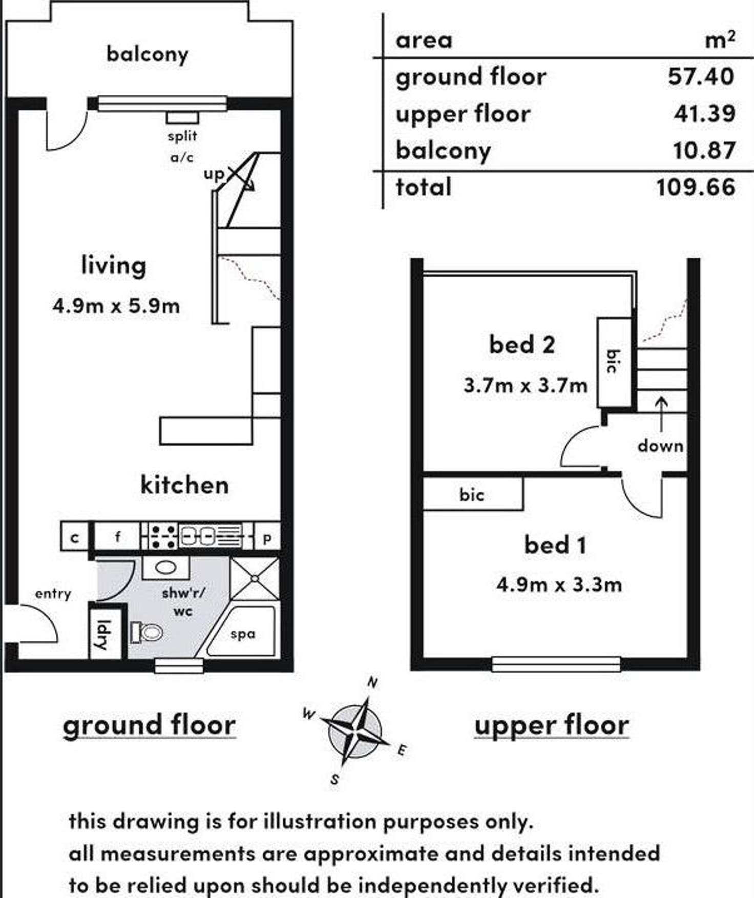 Floorplan of Homely house listing, 18/52A Henry Street, Stepney SA 5069