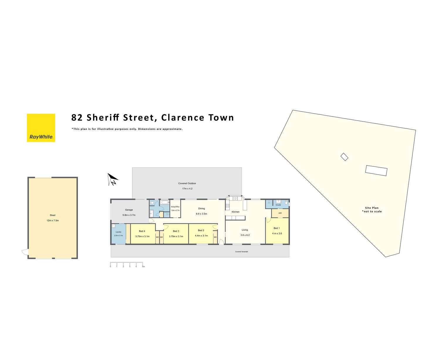 Floorplan of Homely house listing, 82 Sheriff Street, Clarence Town NSW 2321