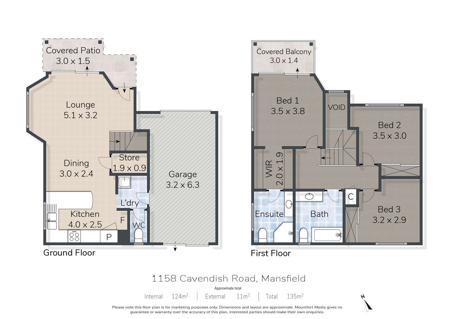 Floorplan of Homely townhouse listing, 18/1158 Cavendish Road, Mount Gravatt East QLD 4122