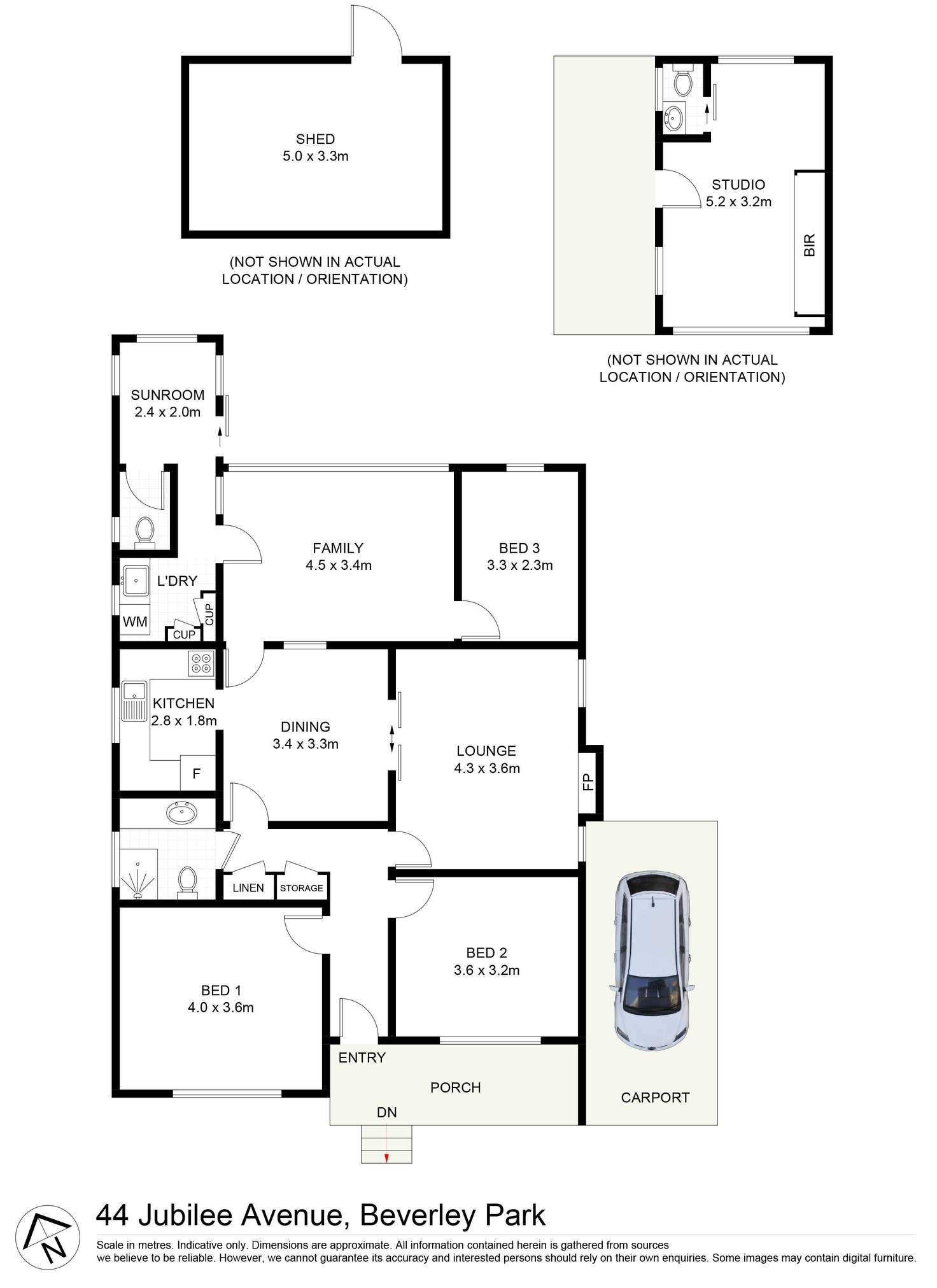 Floorplan of Homely house listing, 44 Jubilee Avenue, Beverley Park NSW 2217