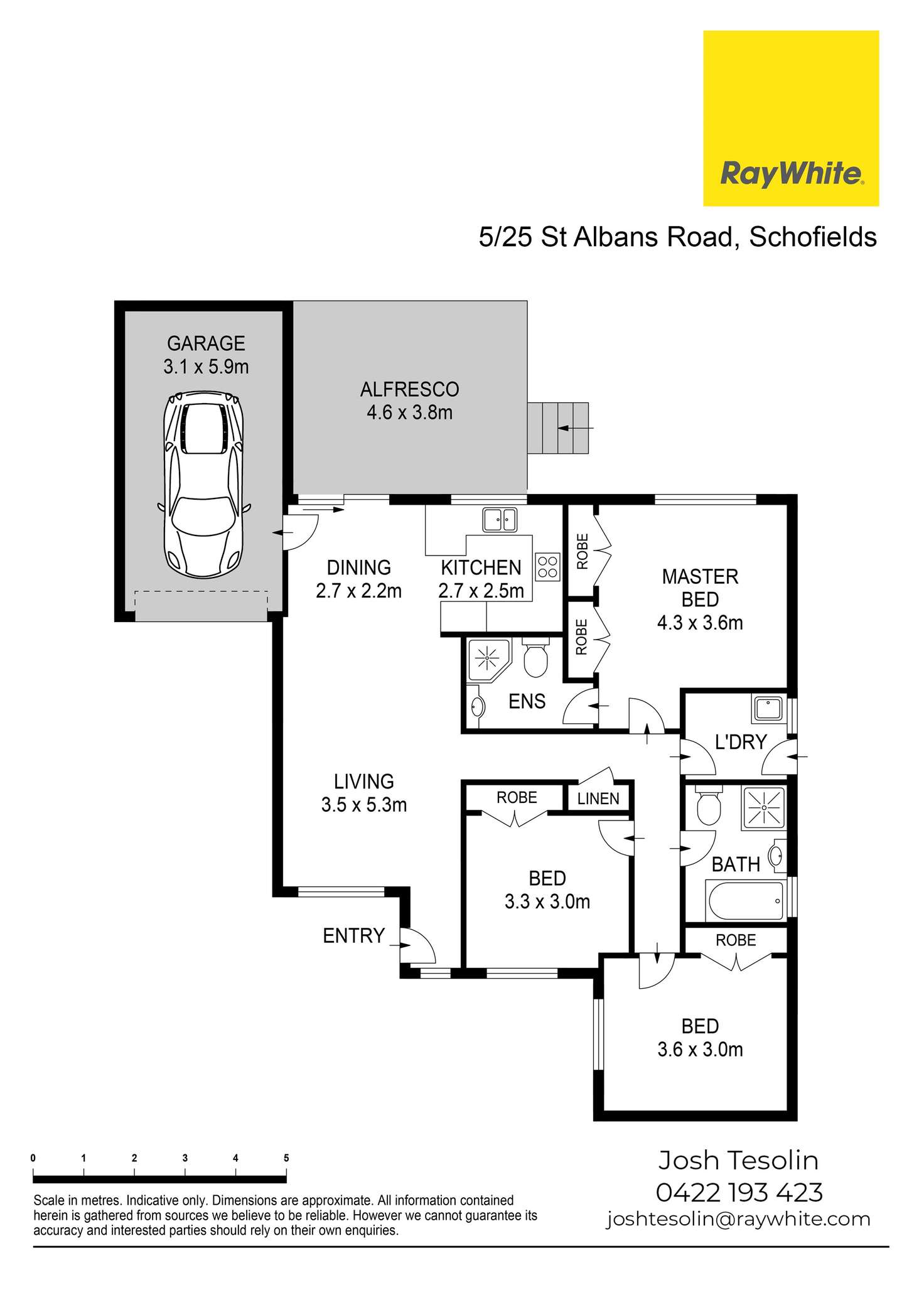 Floorplan of Homely house listing, 5/25 St Albans Road, Schofields NSW 2762