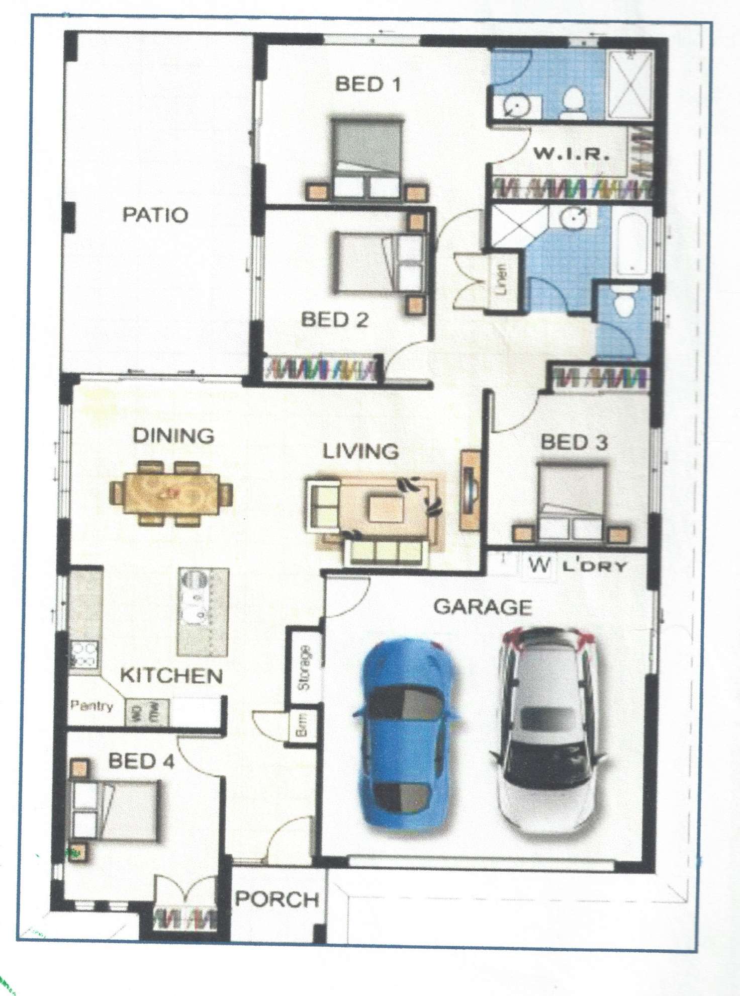 Floorplan of Homely house listing, 72 Kinnardy Street, Burdell QLD 4818