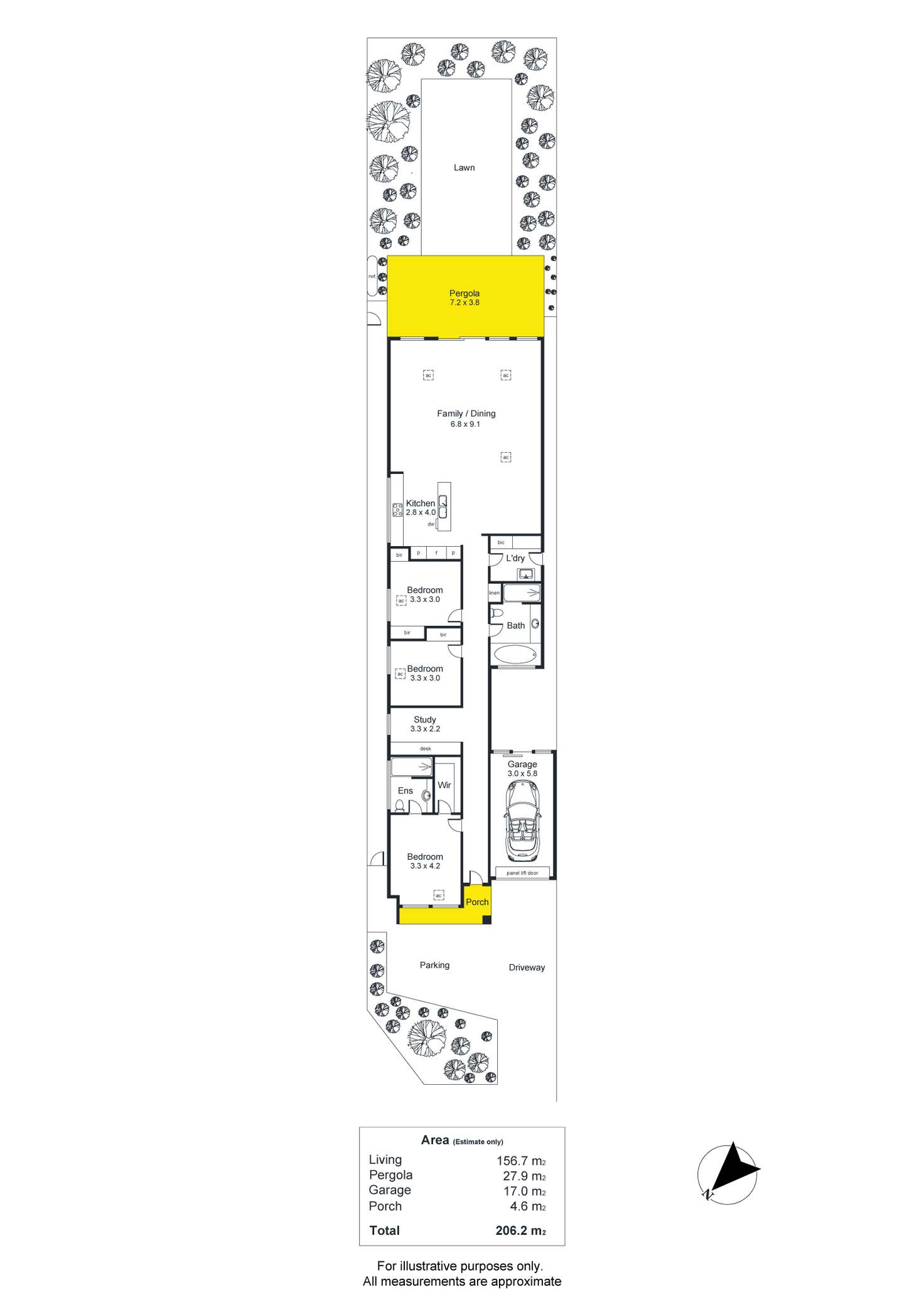 Floorplan of Homely house listing, 51 Edward Street, Daw Park SA 5041