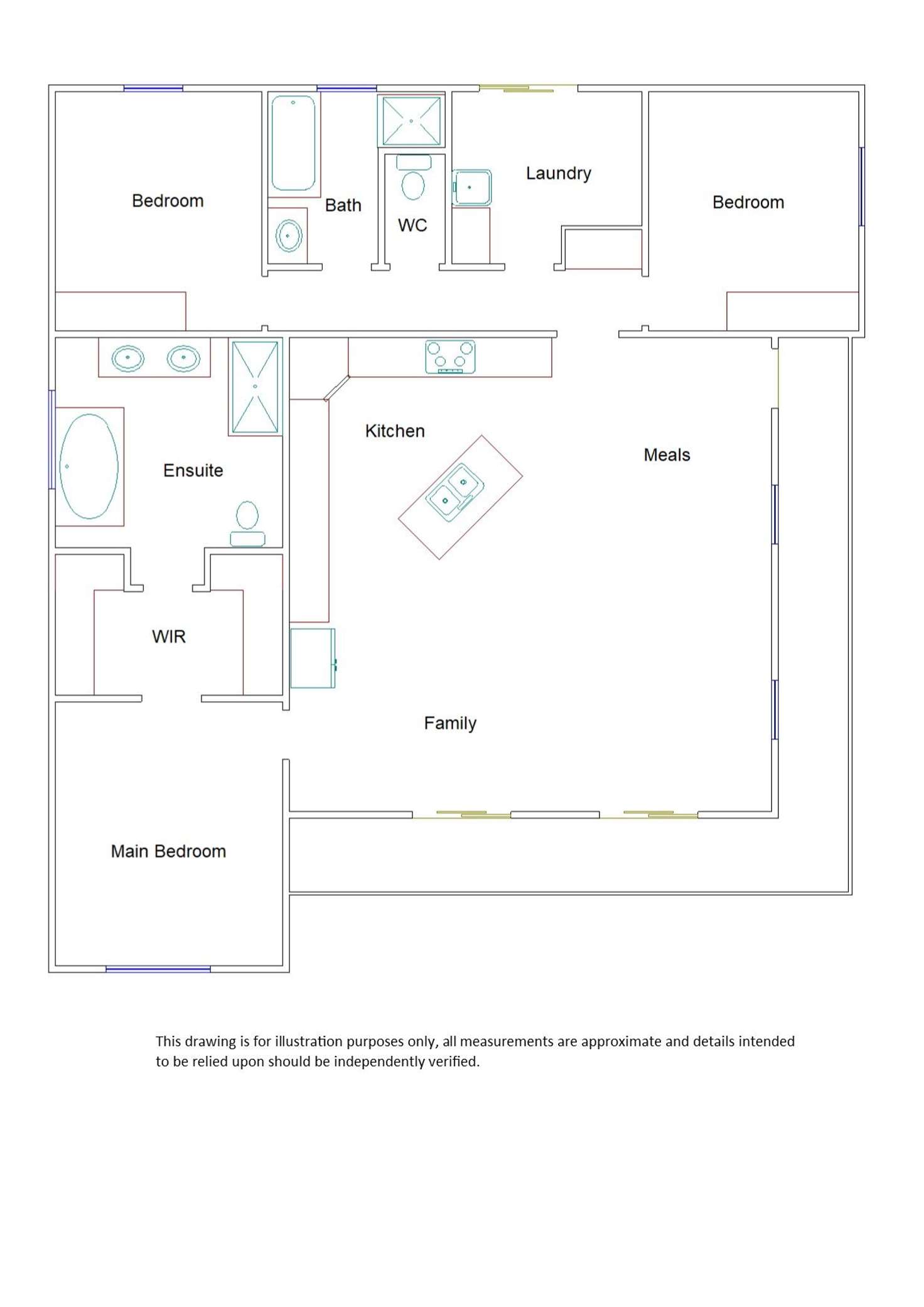 Floorplan of Homely house listing, Lot 101, 29 Emu Rise Road, Keith SA 5267