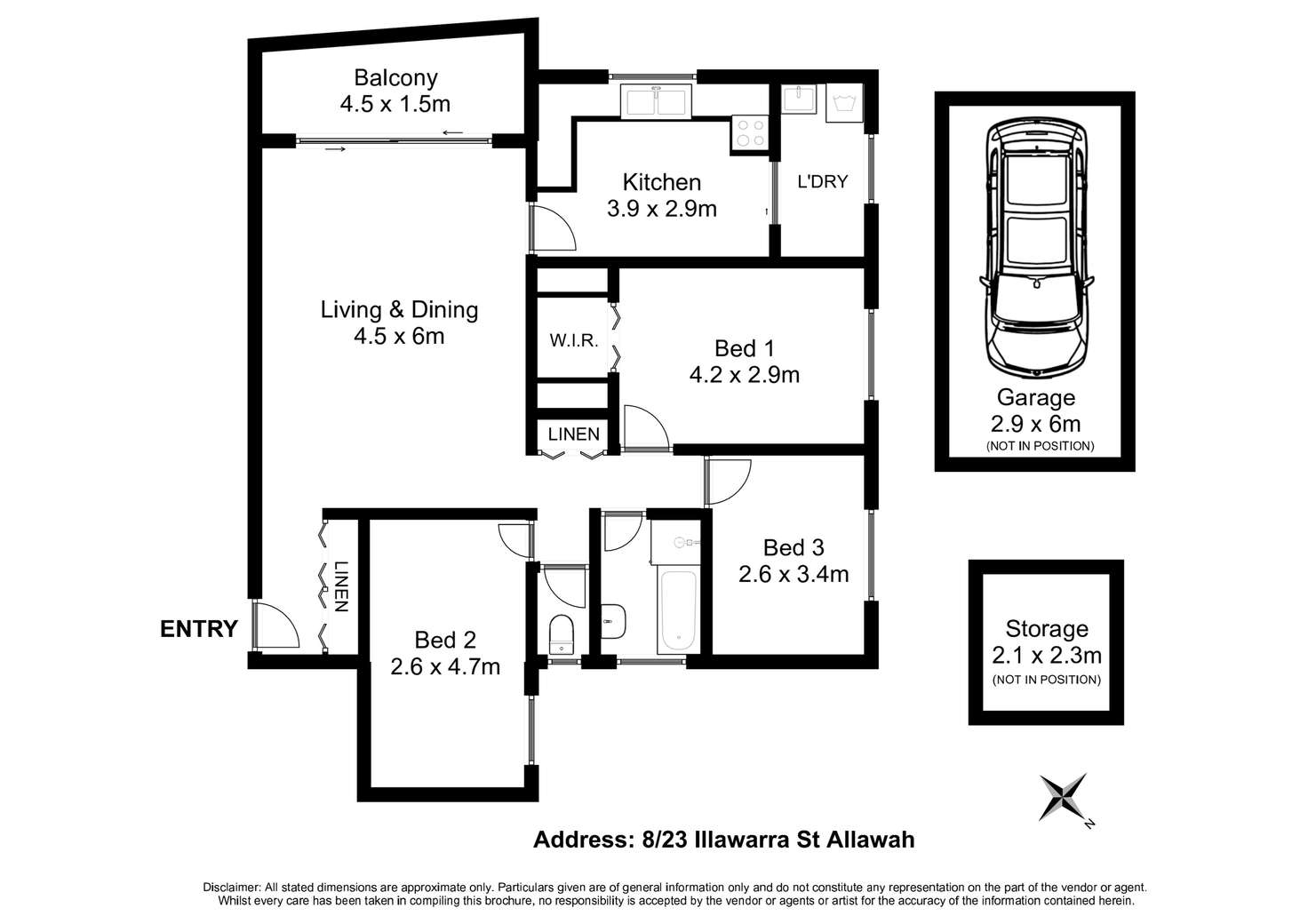 Floorplan of Homely unit listing, 8/23 Illawarra Street, Allawah NSW 2218