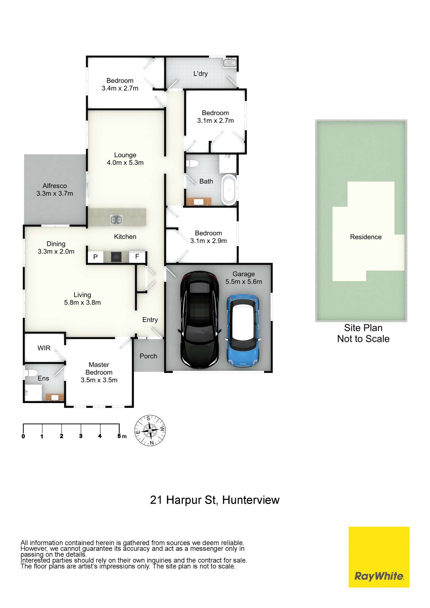 Floorplan of Homely house listing, 21 Harpur Street, Hunterview NSW 2330