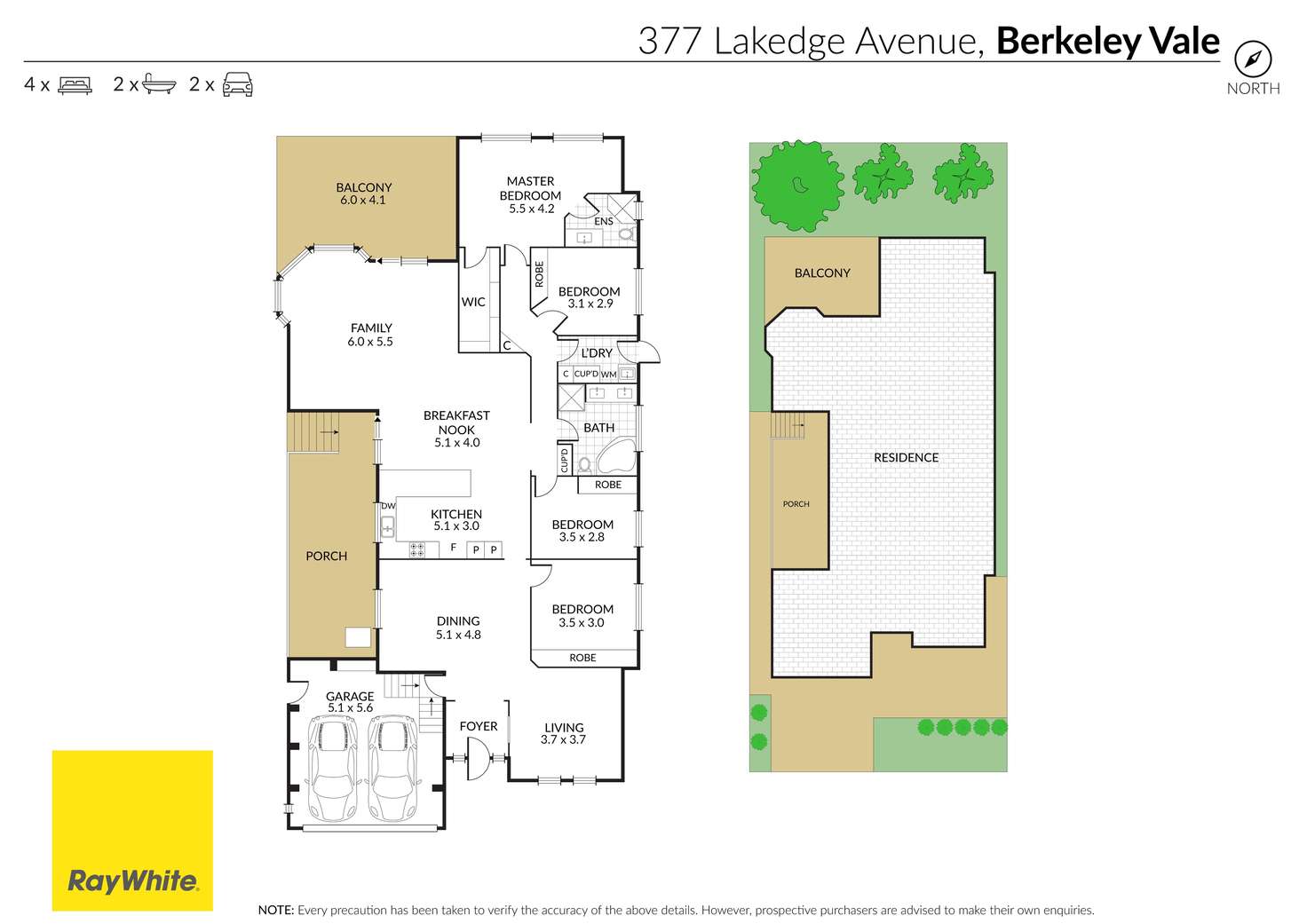 Floorplan of Homely house listing, 377 Lakedge Avenue, Berkeley Vale NSW 2261