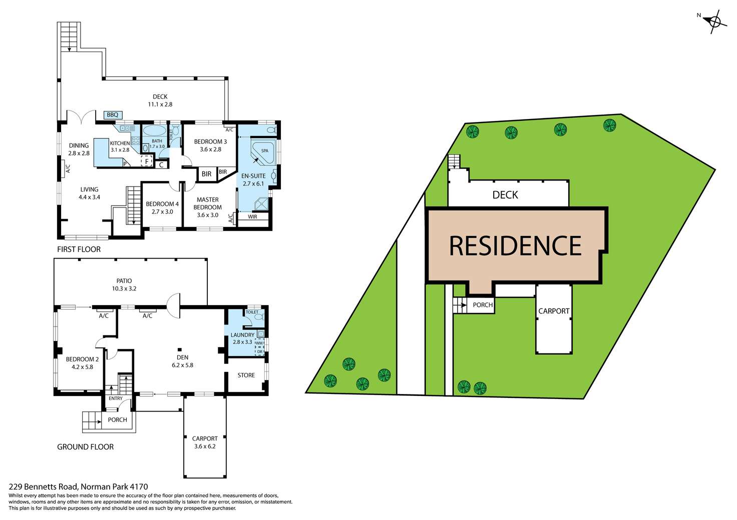 Floorplan of Homely house listing, 229 Bennetts Road, Norman Park QLD 4170