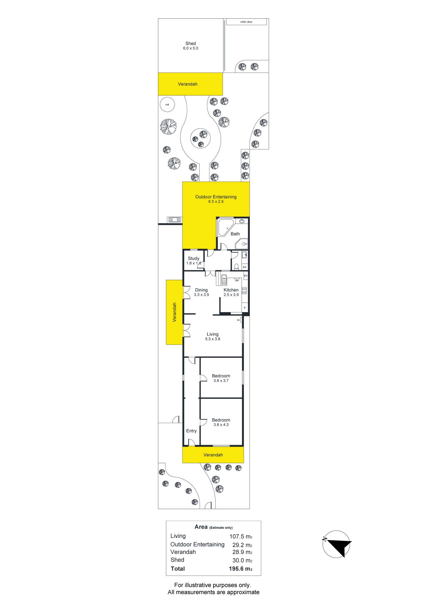 Floorplan of Homely house listing, 45 Hampton Street South, Goodwood SA 5034