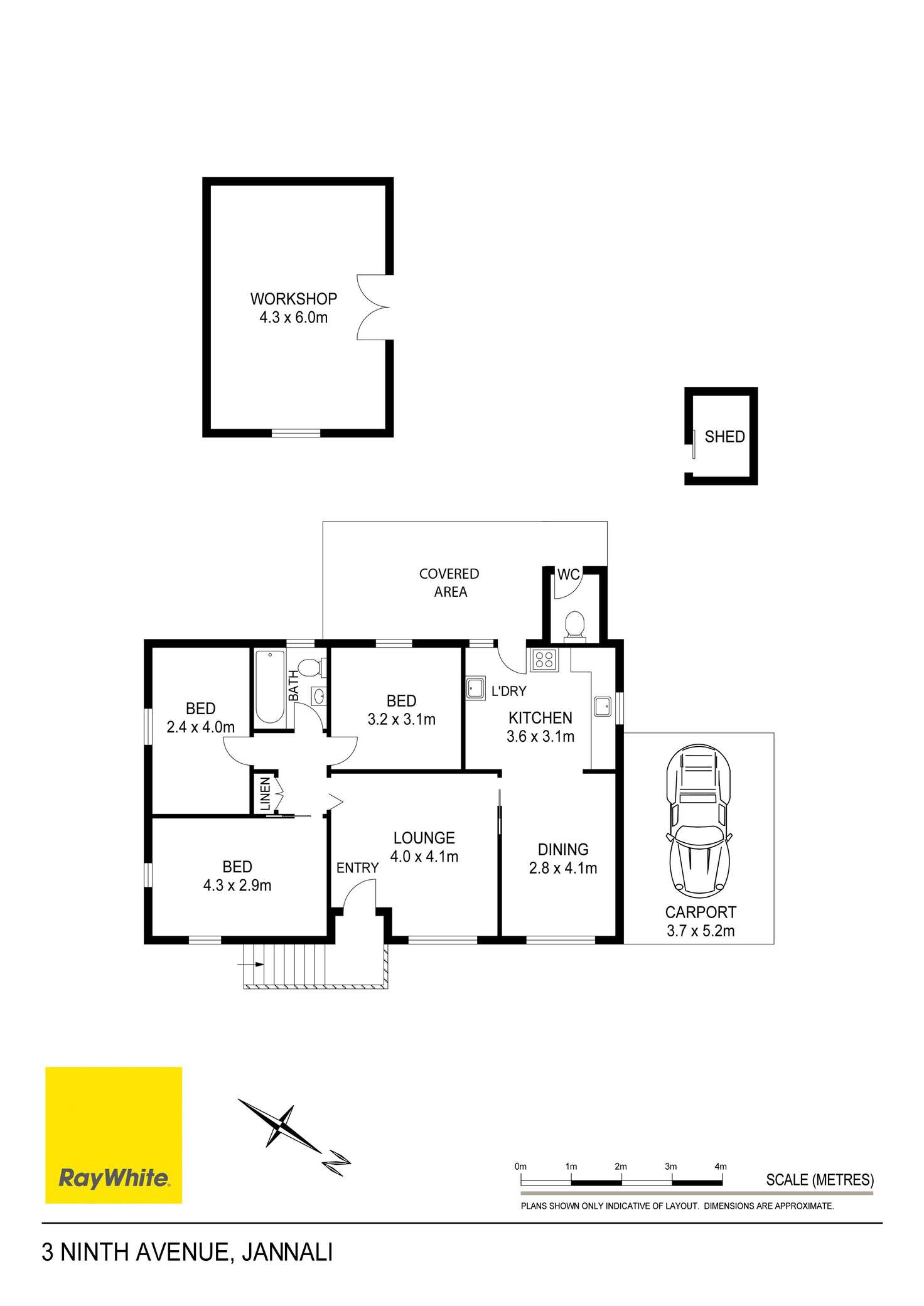 Floorplan of Homely house listing, 3 Ninth Avenue, Jannali NSW 2226
