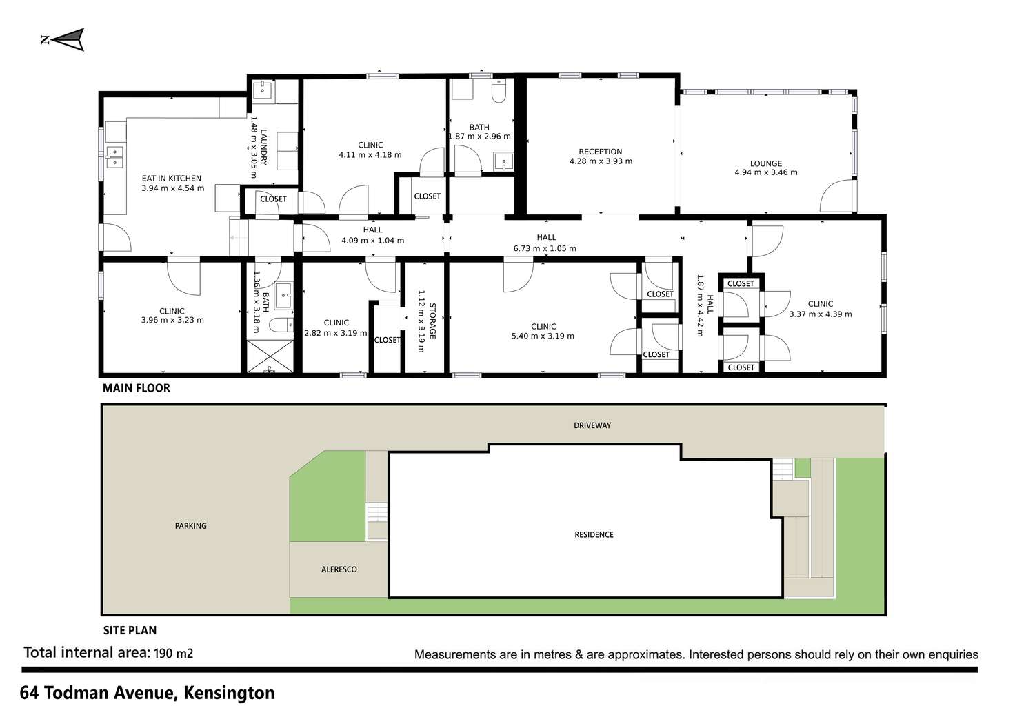 Floorplan of Homely house listing, 64 Todman Avenue, Kensington NSW 2033