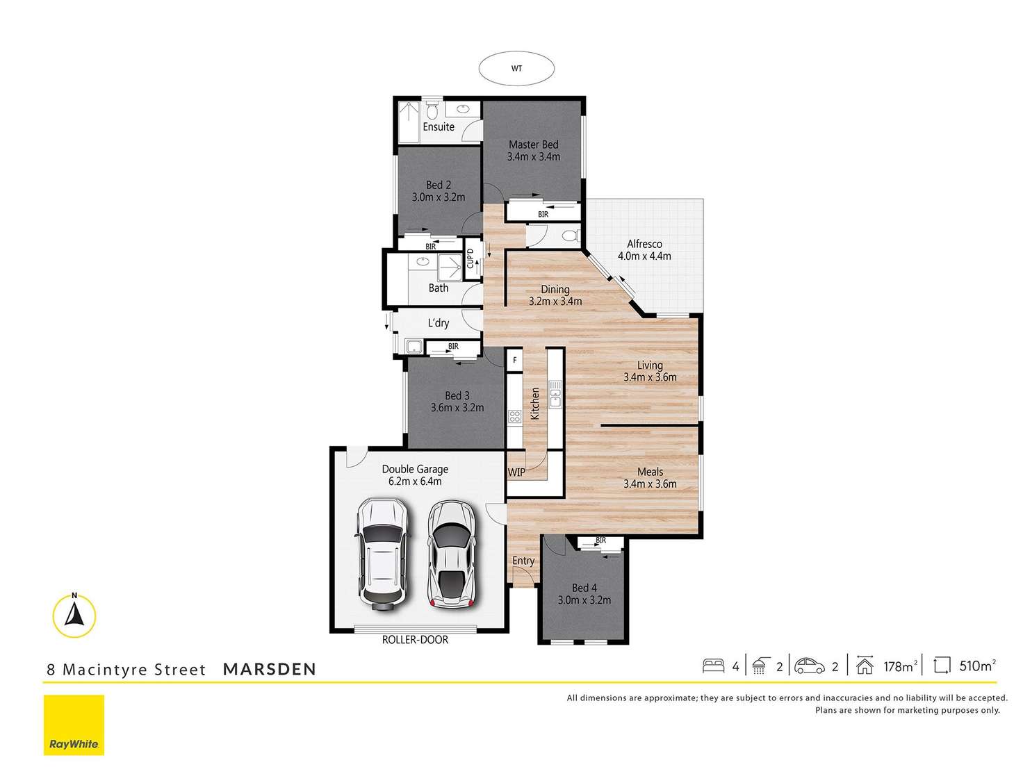 Floorplan of Homely house listing, 8 Macintyre Street, Marsden QLD 4132