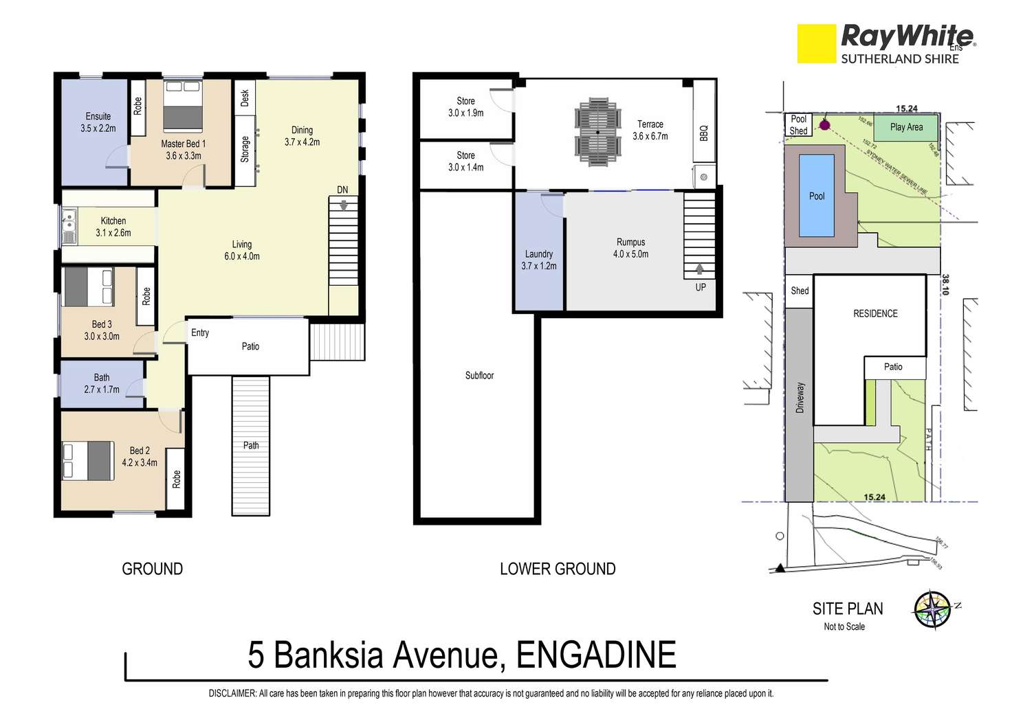 Floorplan of Homely house listing, 5 Banksia Avenue, Engadine NSW 2233