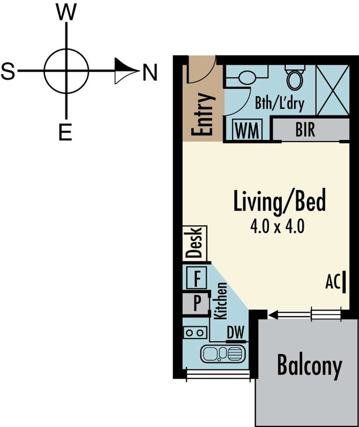 Floorplan of Homely apartment listing, 25/41 Railway Avenue, Oakleigh VIC 3166