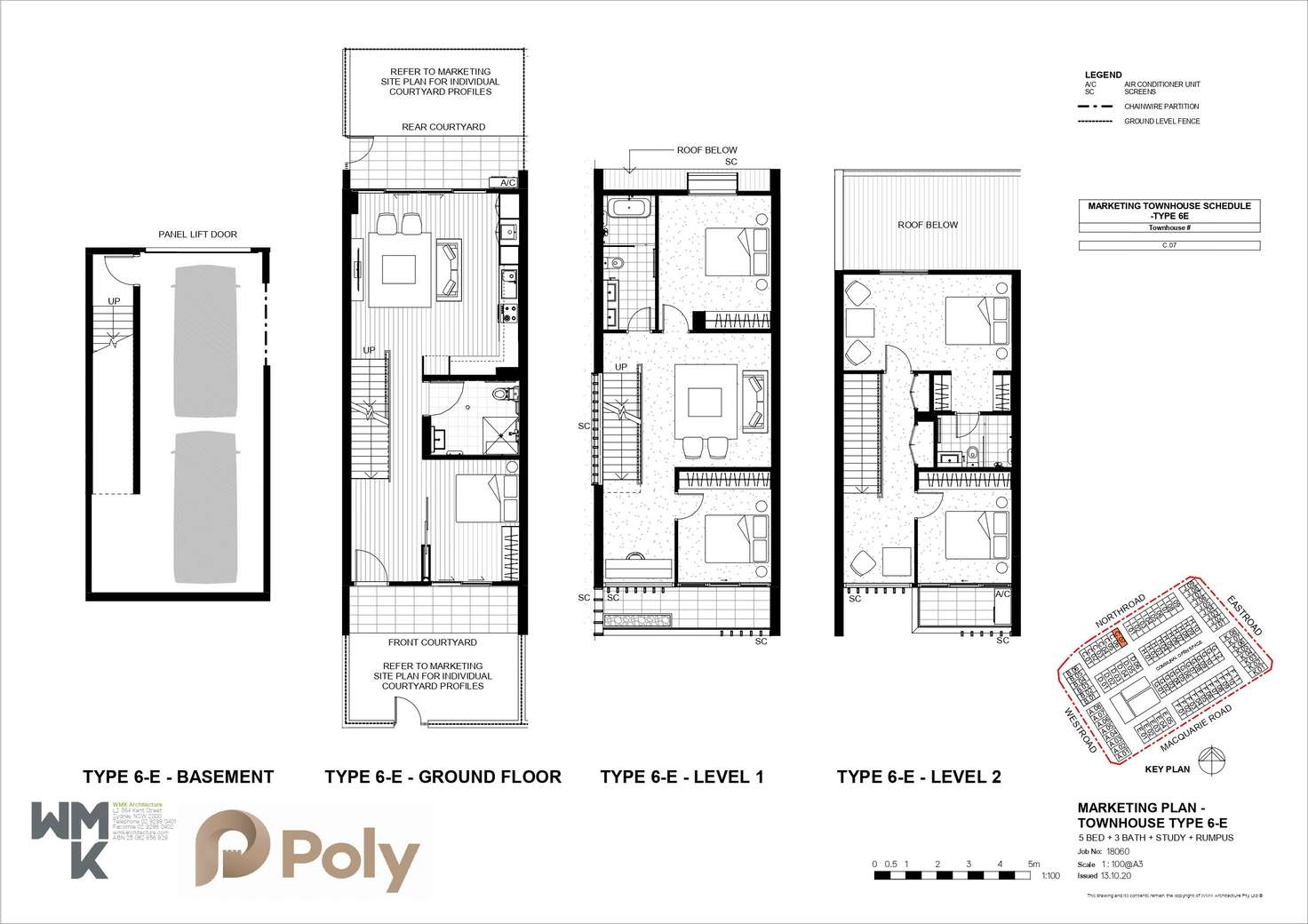 Floorplan of Homely townhouse listing, C.07/51 Macquarie Road, Rouse Hill NSW 2155