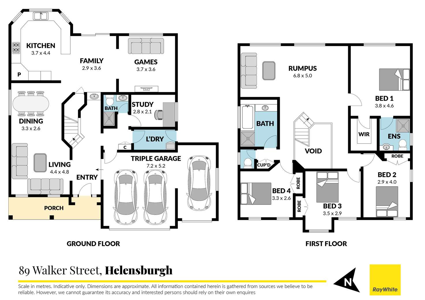 Floorplan of Homely house listing, 89 Walker Street, Helensburgh NSW 2508