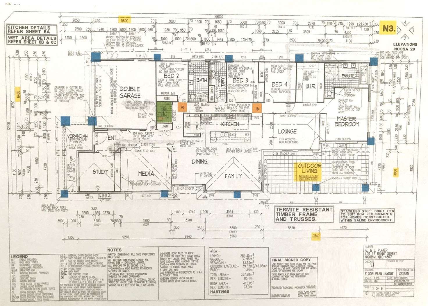 Floorplan of Homely house listing, 13 Benny Street, Woorim QLD 4507