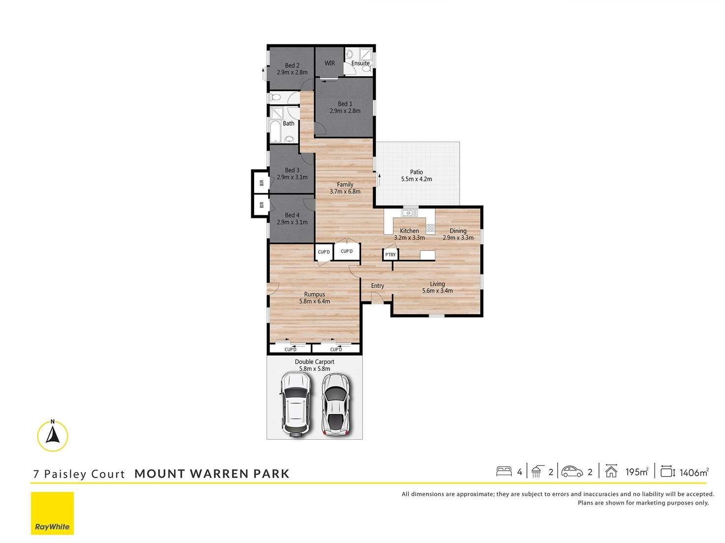 Floorplan of Homely house listing, 7 Paisley Court, Mount Warren Park QLD 4207