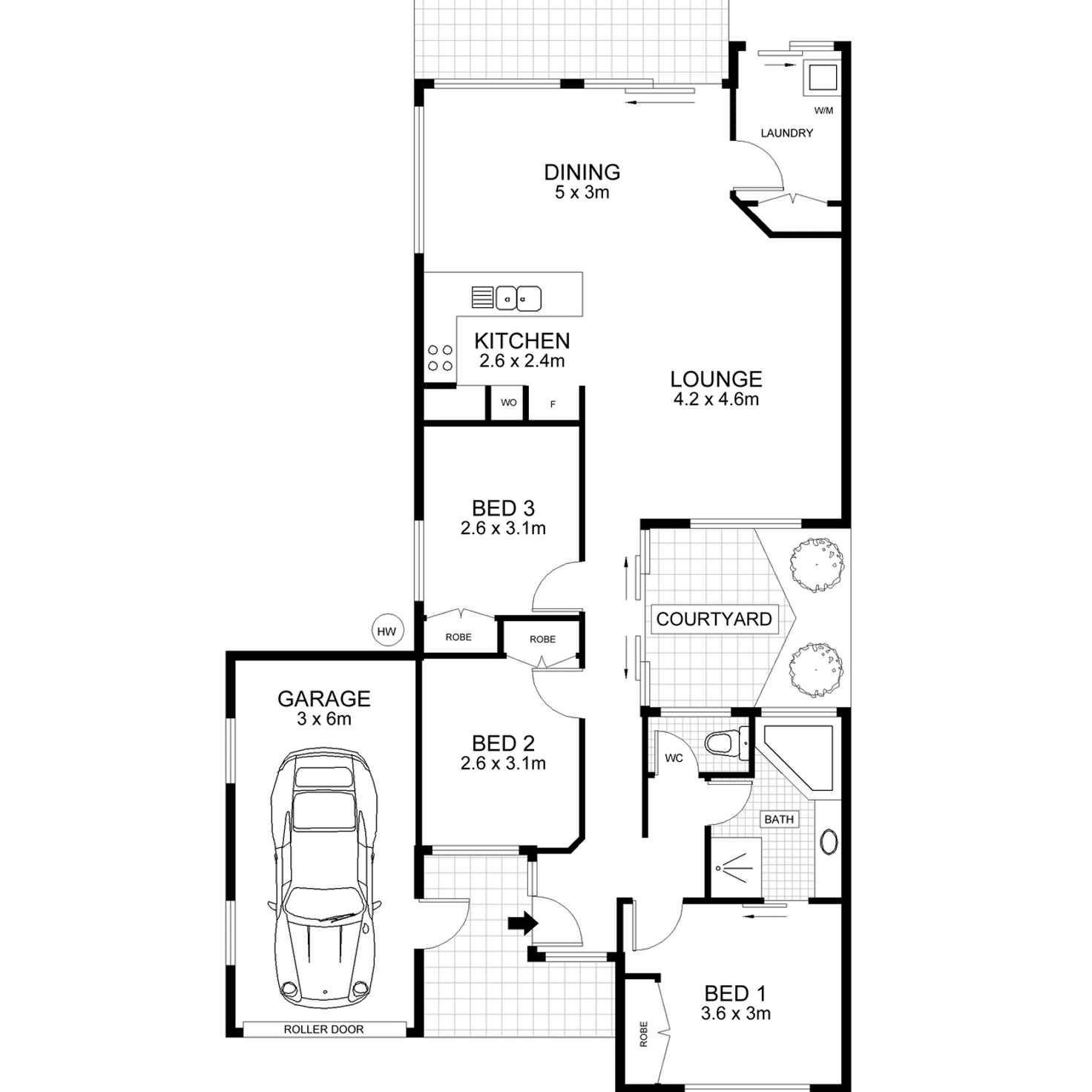 Floorplan of Homely house listing, 32 Sorbonne Close, Sippy Downs QLD 4556
