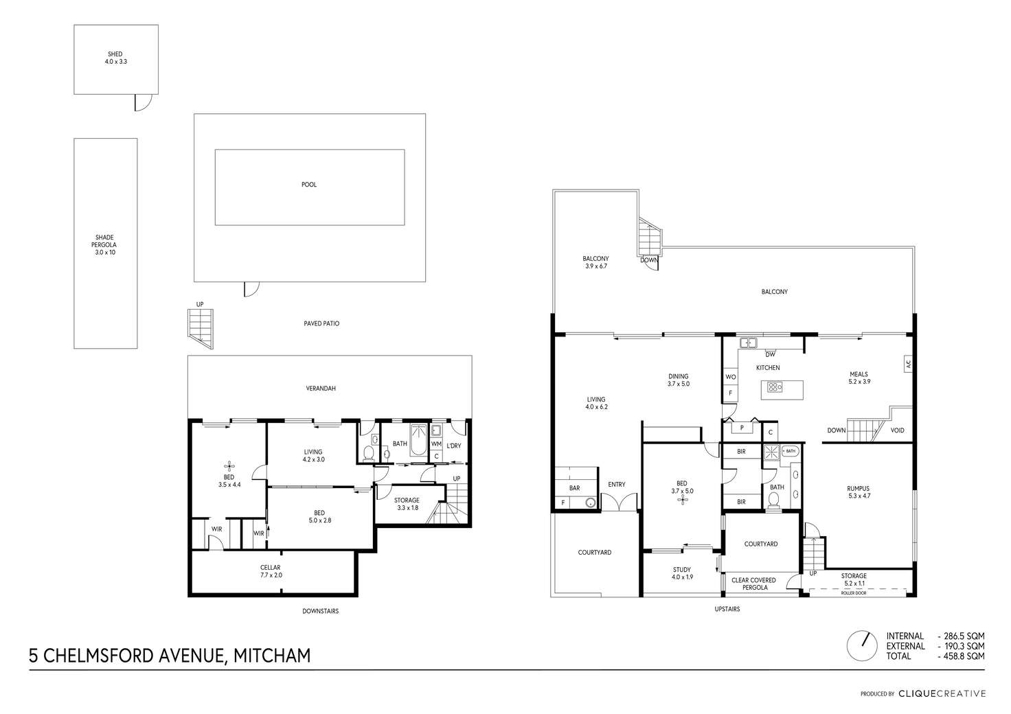Floorplan of Homely house listing, 5 Chelmsford Avenue, Mitcham SA 5062