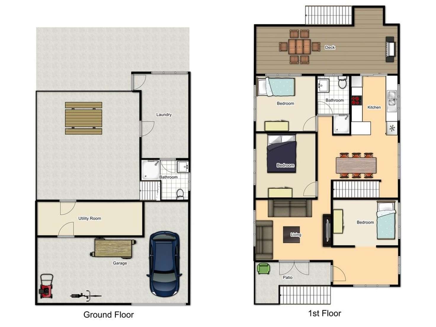 Floorplan of Homely house listing, 5 Lovegrove Street, Zillmere QLD 4034