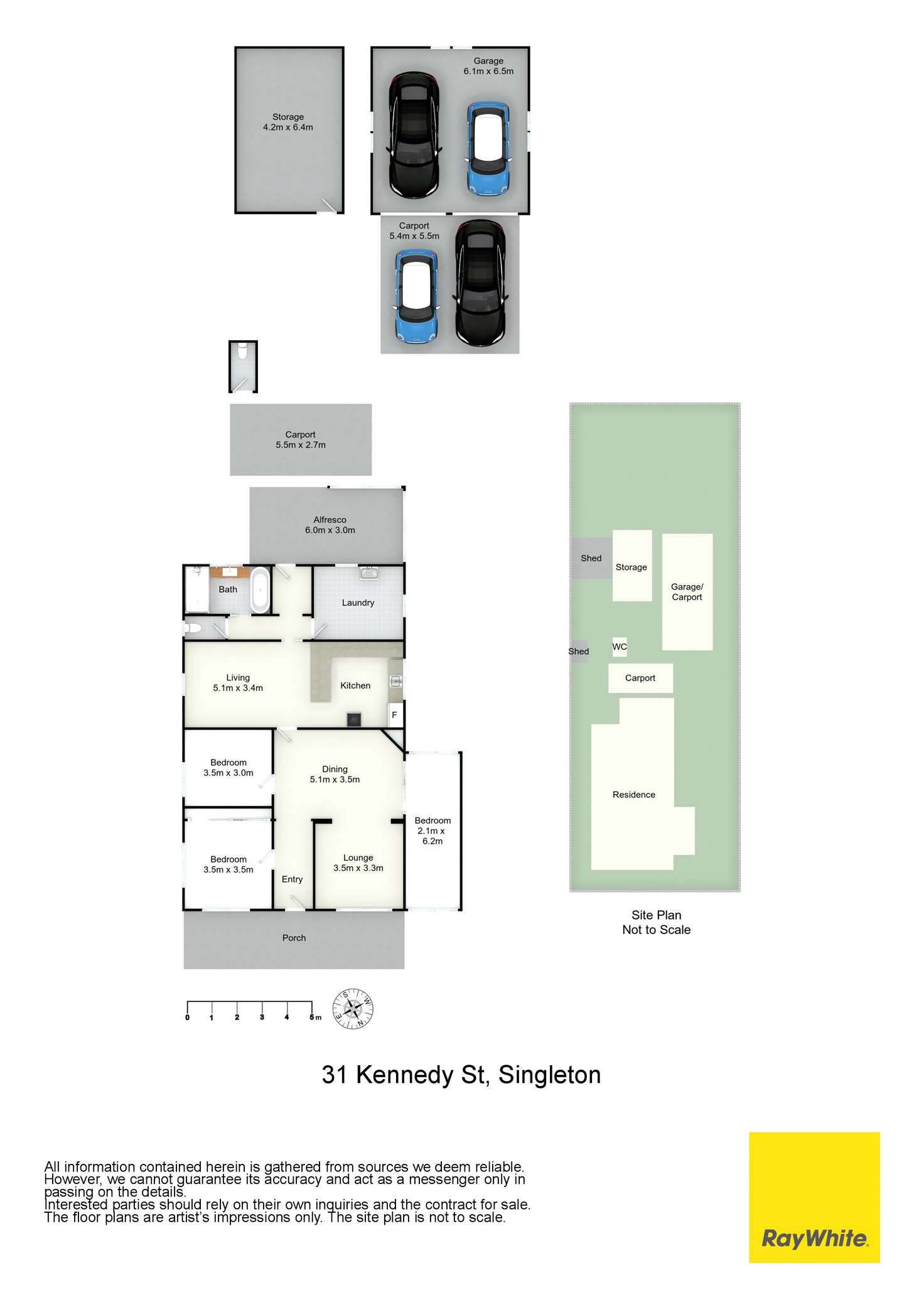 Floorplan of Homely house listing, 31 Kennedy Street, Singleton NSW 2330