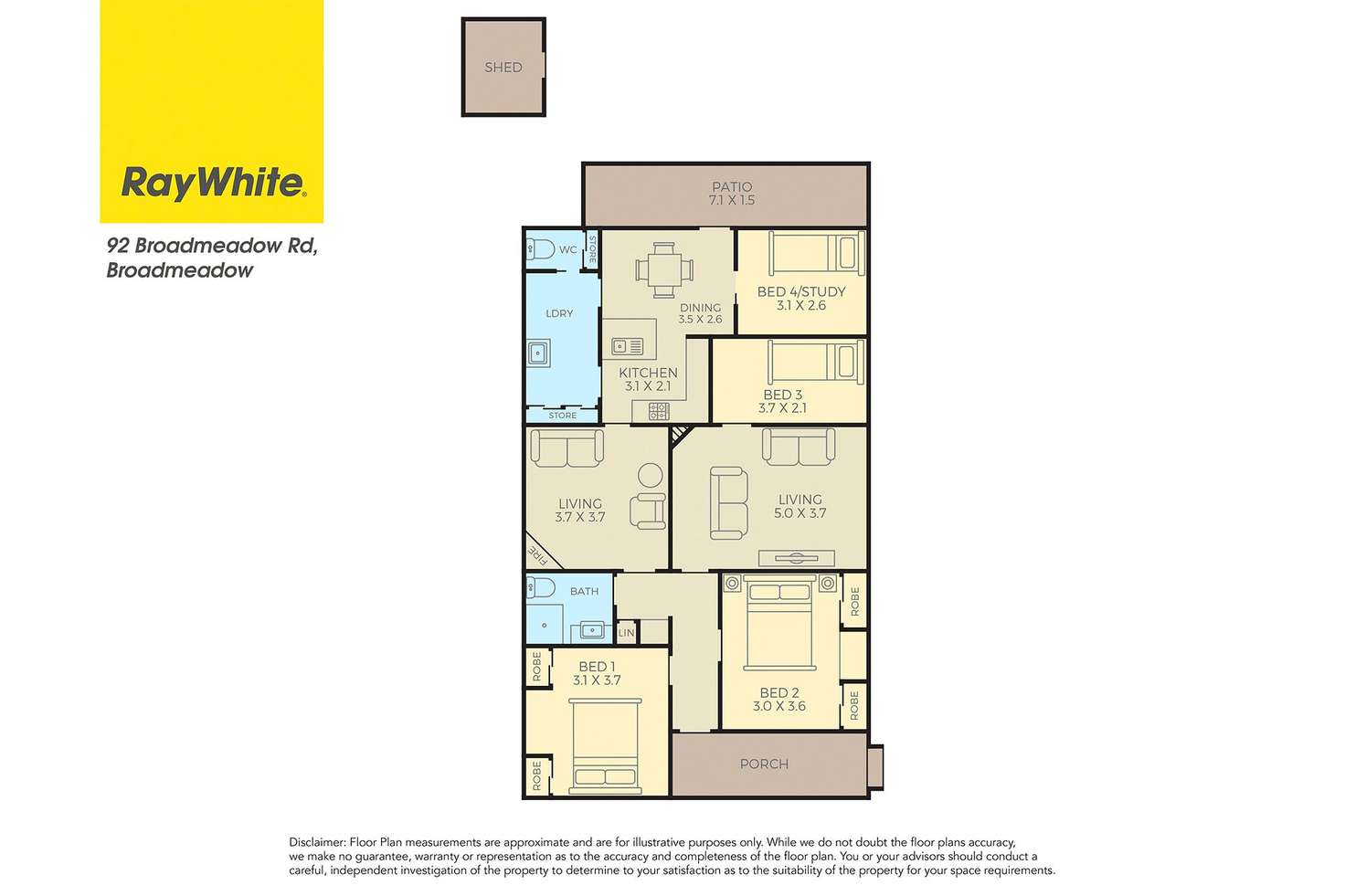 Floorplan of Homely house listing, 92 Broadmeadow Road, Broadmeadow NSW 2292