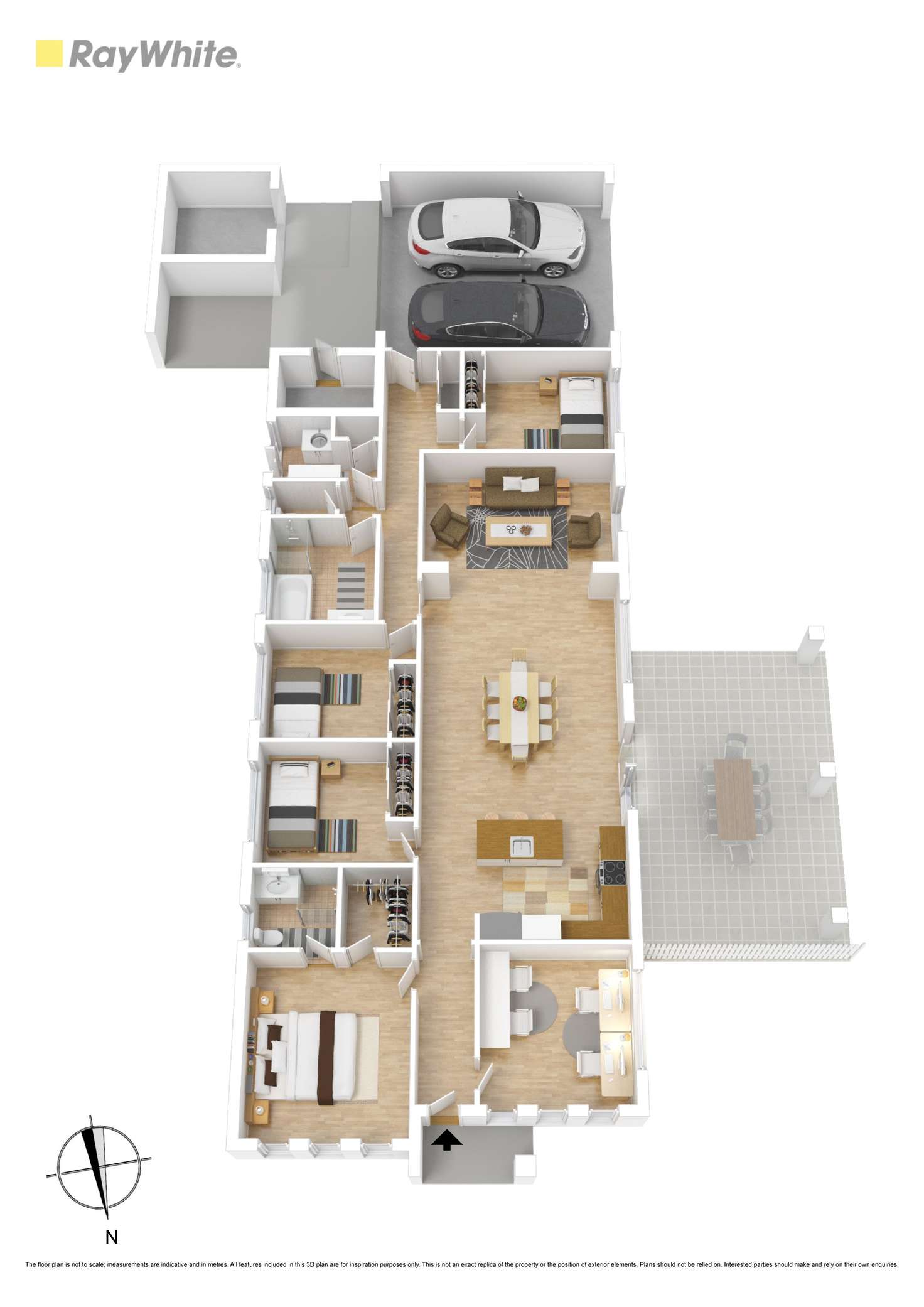Floorplan of Homely house listing, 18 Belmont Rise, Doreen VIC 3754