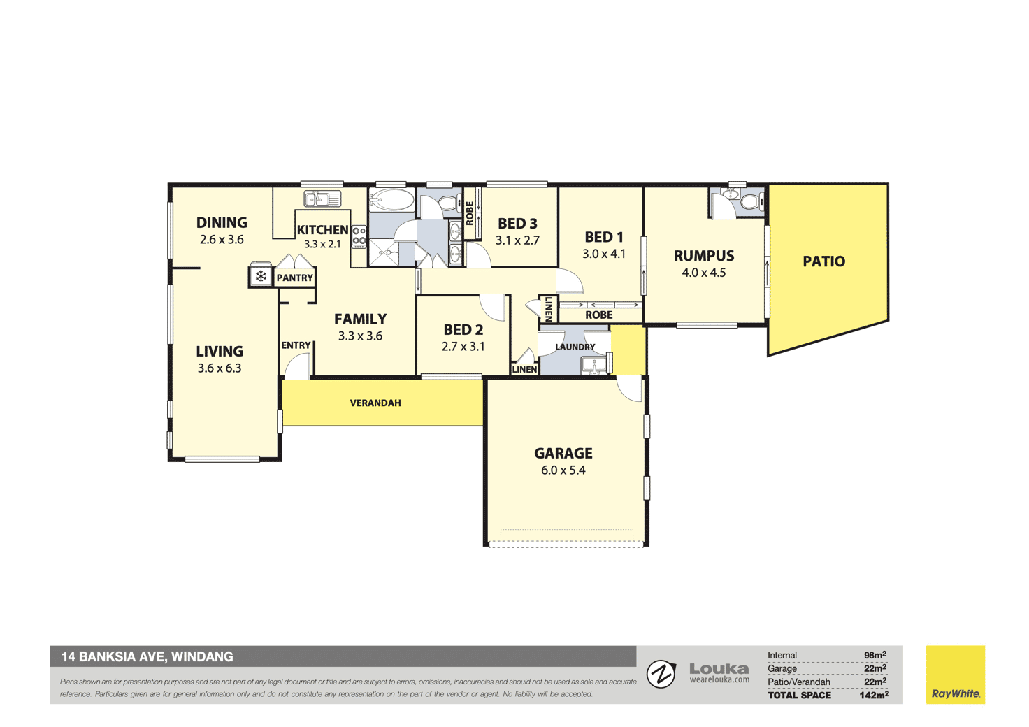 Floorplan of Homely house listing, 14 Banksia Avenue, Windang NSW 2528