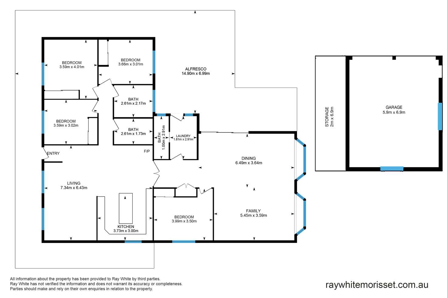 Floorplan of Homely house listing, 24 Amos Street, Bonnells Bay NSW 2264