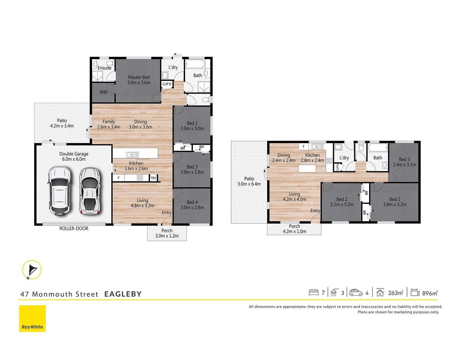 Floorplan of Homely house listing, 47 Monmouth Street, Eagleby QLD 4207