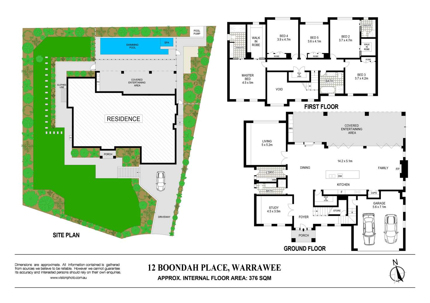 Floorplan of Homely house listing, 12 Boondah Place, Warrawee NSW 2074