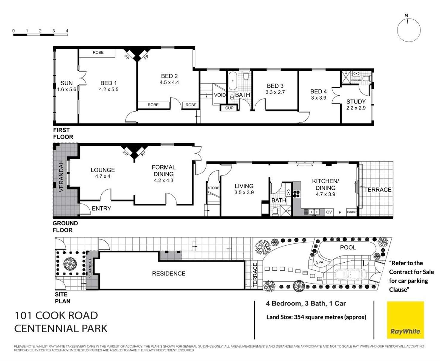 Floorplan of Homely house listing, 101 Cook Road, Centennial Park NSW 2021