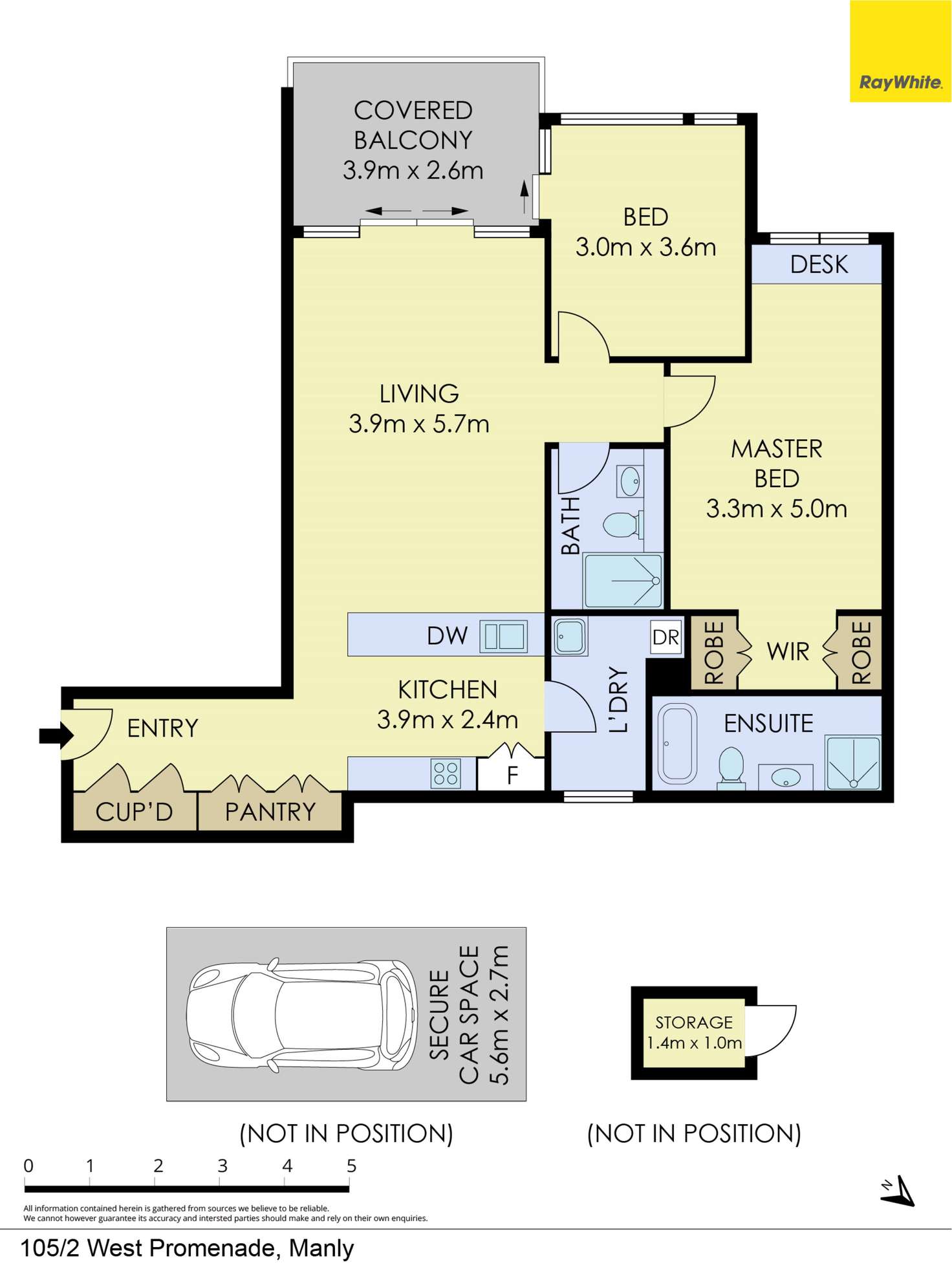 Floorplan of Homely apartment listing, 105/2 West Promenade, Manly NSW 2095