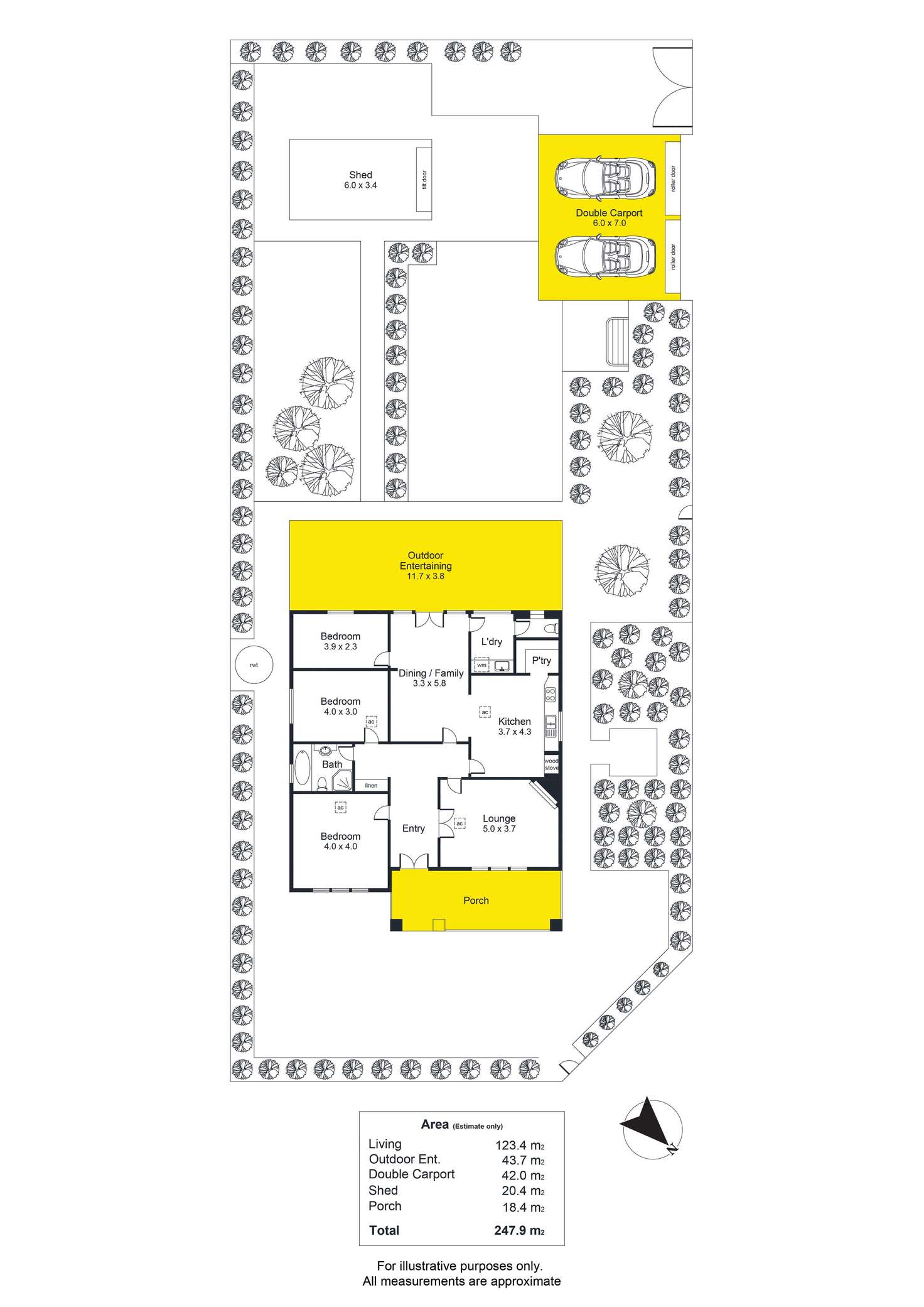 Floorplan of Homely house listing, 42 West Parkway, Colonel Light Gardens SA 5041