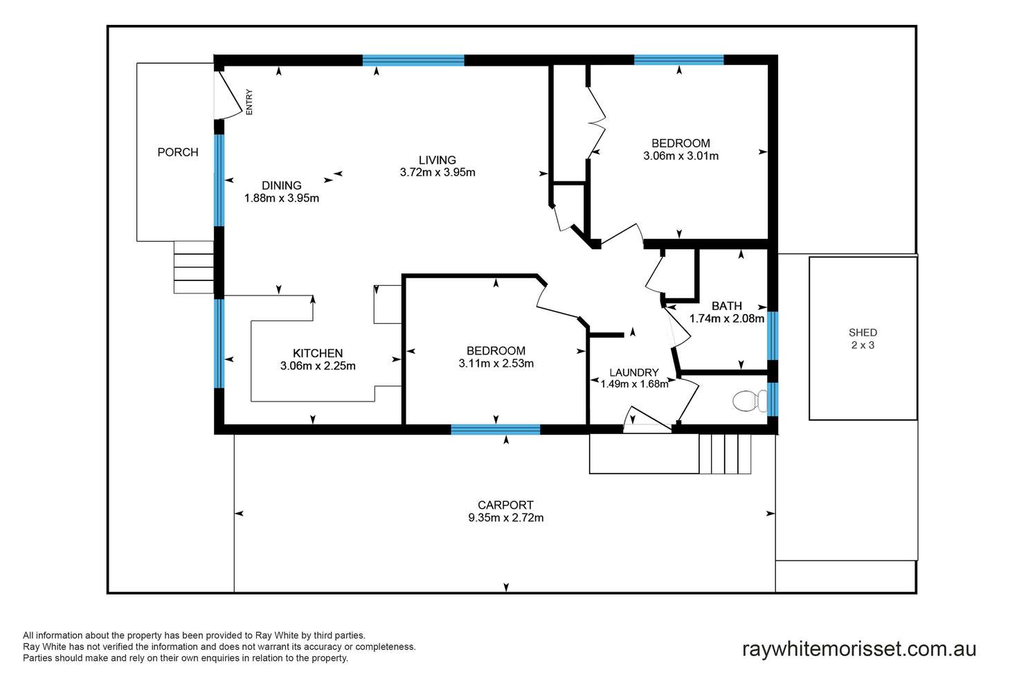 Floorplan of Homely retirement listing, 18/601 Fishery Point Road, Bonnells Bay NSW 2264