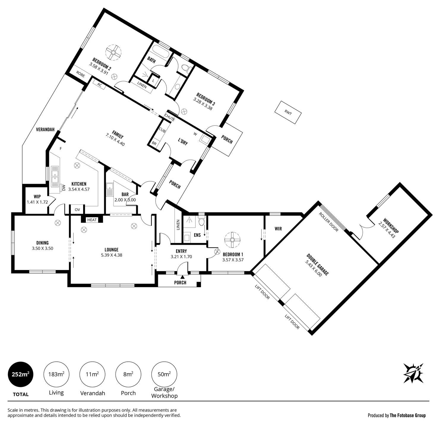 Floorplan of Homely house listing, 61 Riverway, Kidman Park SA 5025