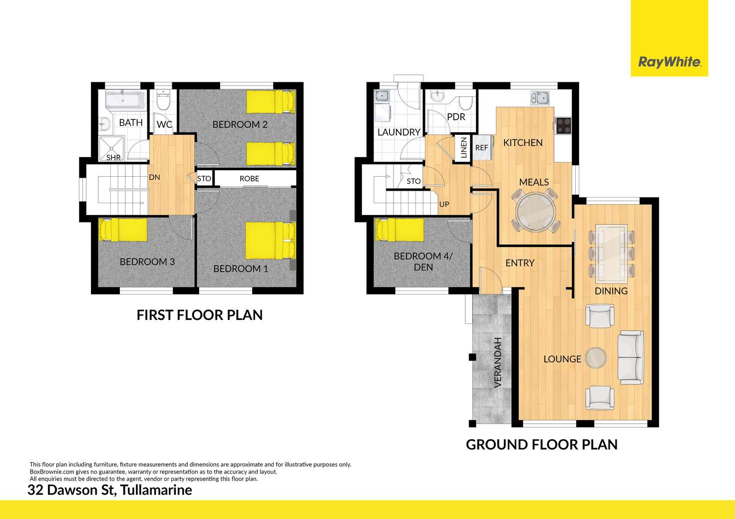 Floorplan of Homely house listing, 32 Dawson Street, Tullamarine VIC 3043