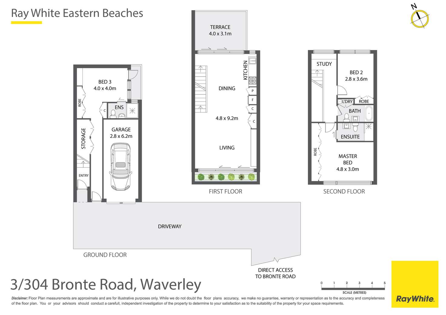 Floorplan of Homely apartment listing, 3/304 Bronte Road, Waverley NSW 2024