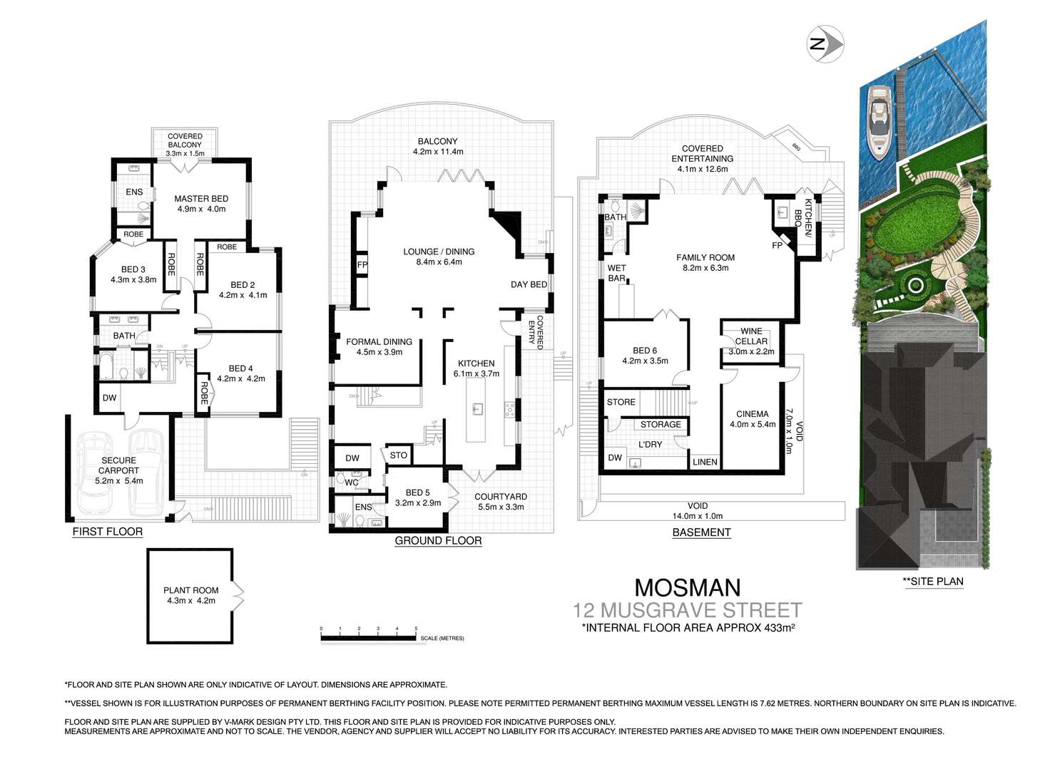 Floorplan of Homely house listing, 12 Musgrave Street, Mosman NSW 2088