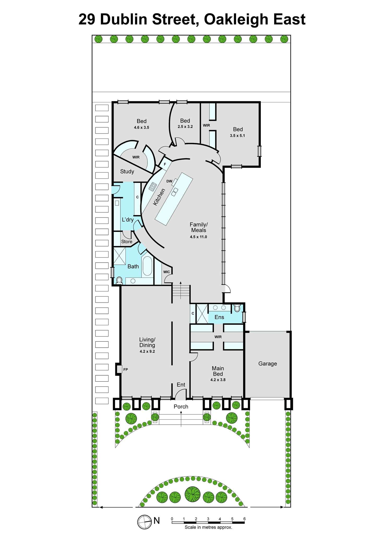 Floorplan of Homely house listing, 29 Dublin Street, Oakleigh East VIC 3166