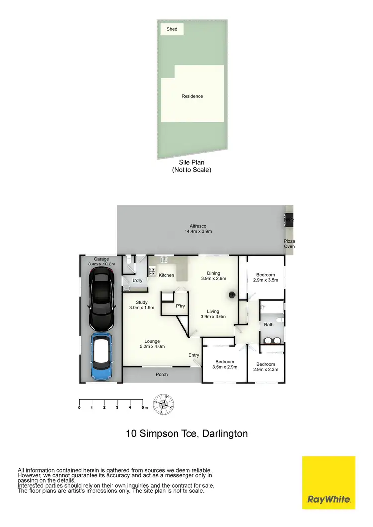 Floorplan of Homely house listing, 10 Simpson Terrace, Singleton NSW 2330