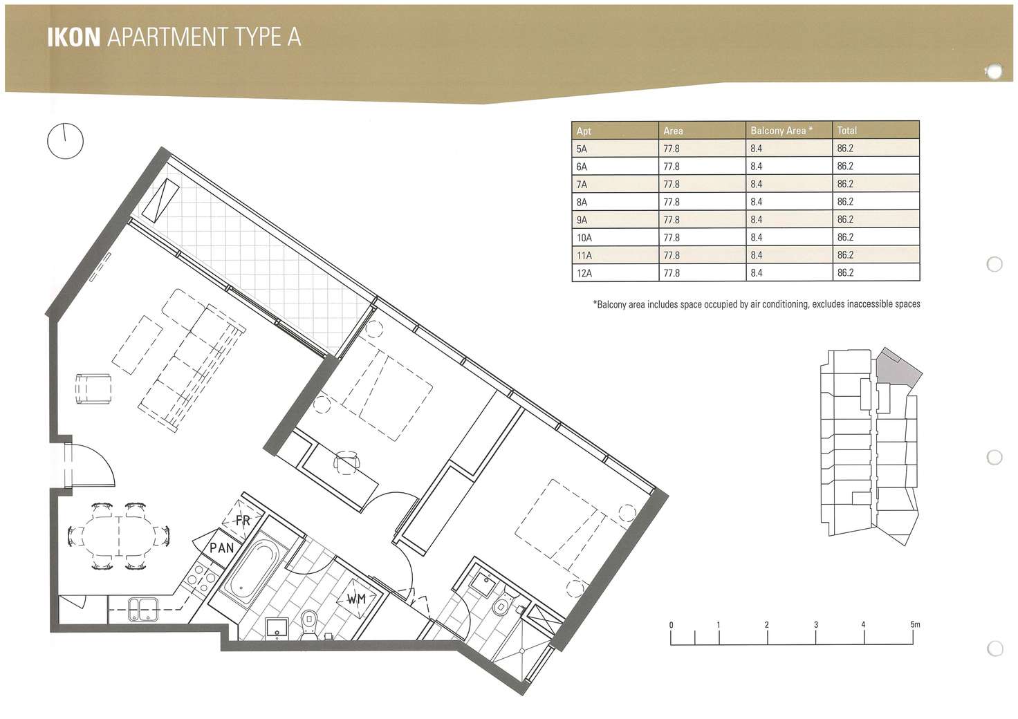Floorplan of Homely apartment listing, 701/39 Kingsway, Glen Waverley VIC 3150