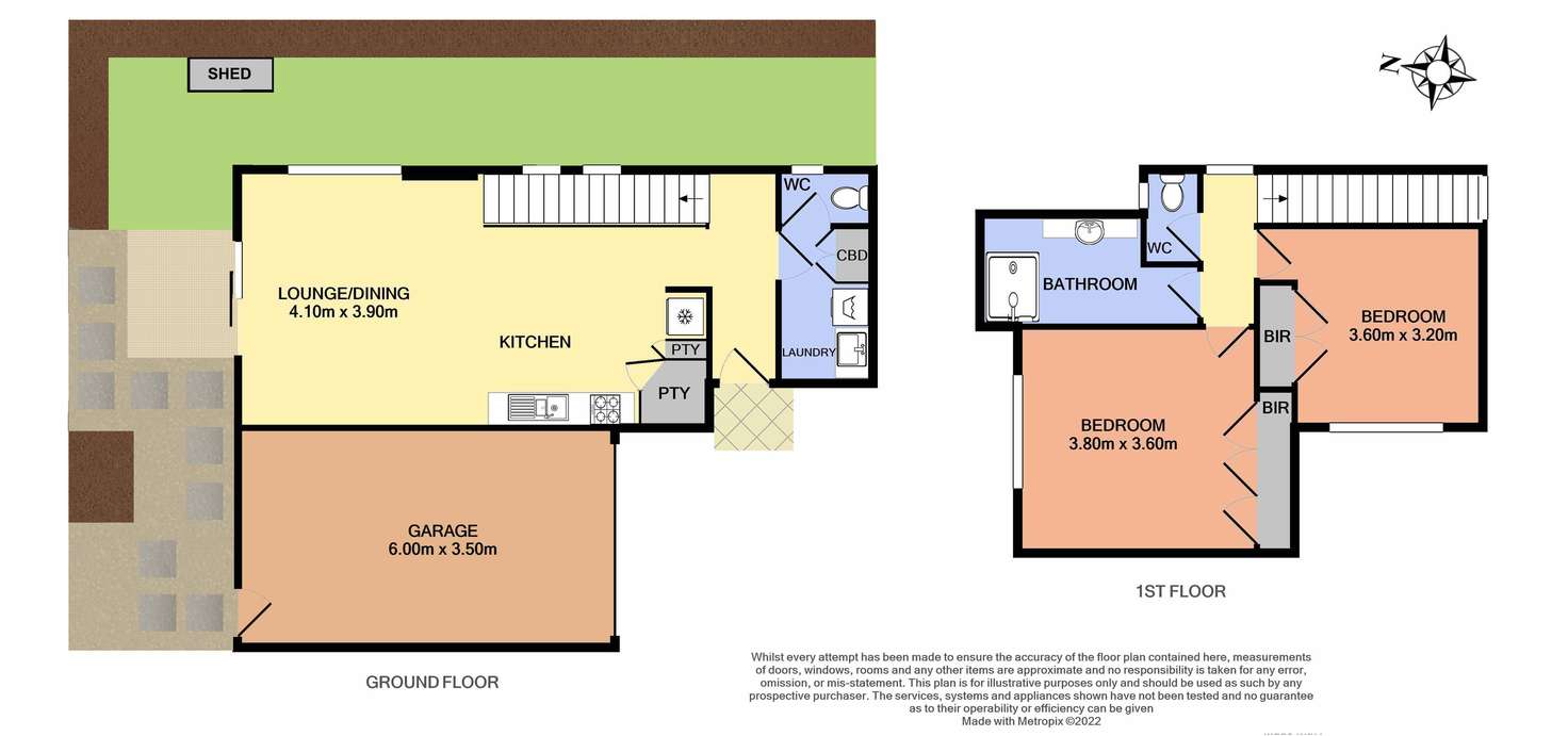 Floorplan of Homely house listing, 6/12 View Road, Bayswater VIC 3153