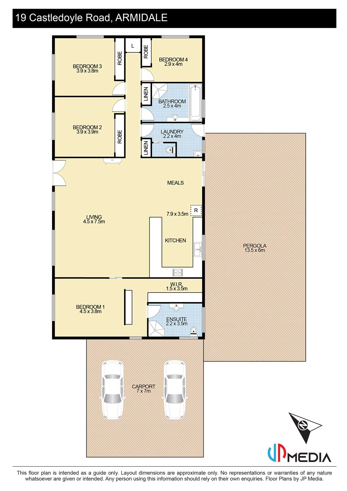 Floorplan of Homely house listing, 19 Castledoyle Road, Armidale NSW 2350