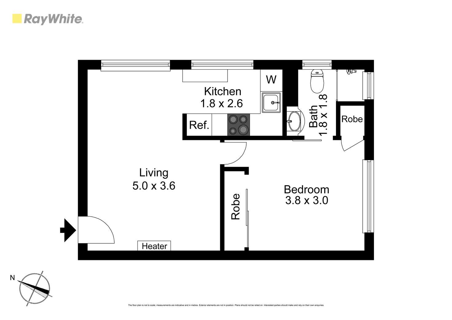Floorplan of Homely apartment listing, 2/131 Grange Road, Glen Huntly VIC 3163
